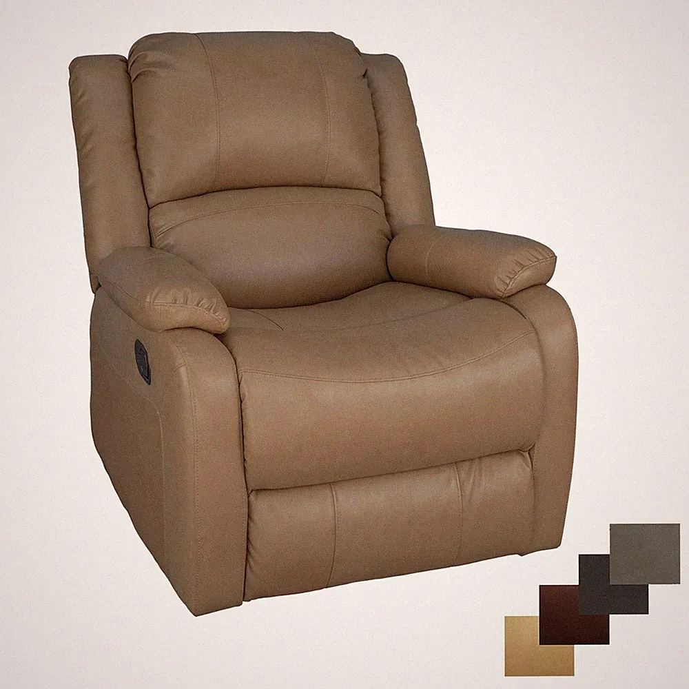 RecPro Charles 30" RV SGR Swivel Glider Toffee Recliner Chair Furniture