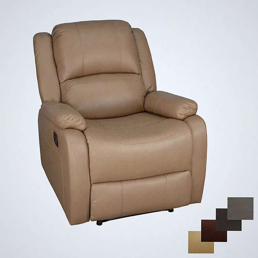 RecPro Charles 30" RV ZWR Zero Wall Recliner Chair Toffee RV Furniture Seating