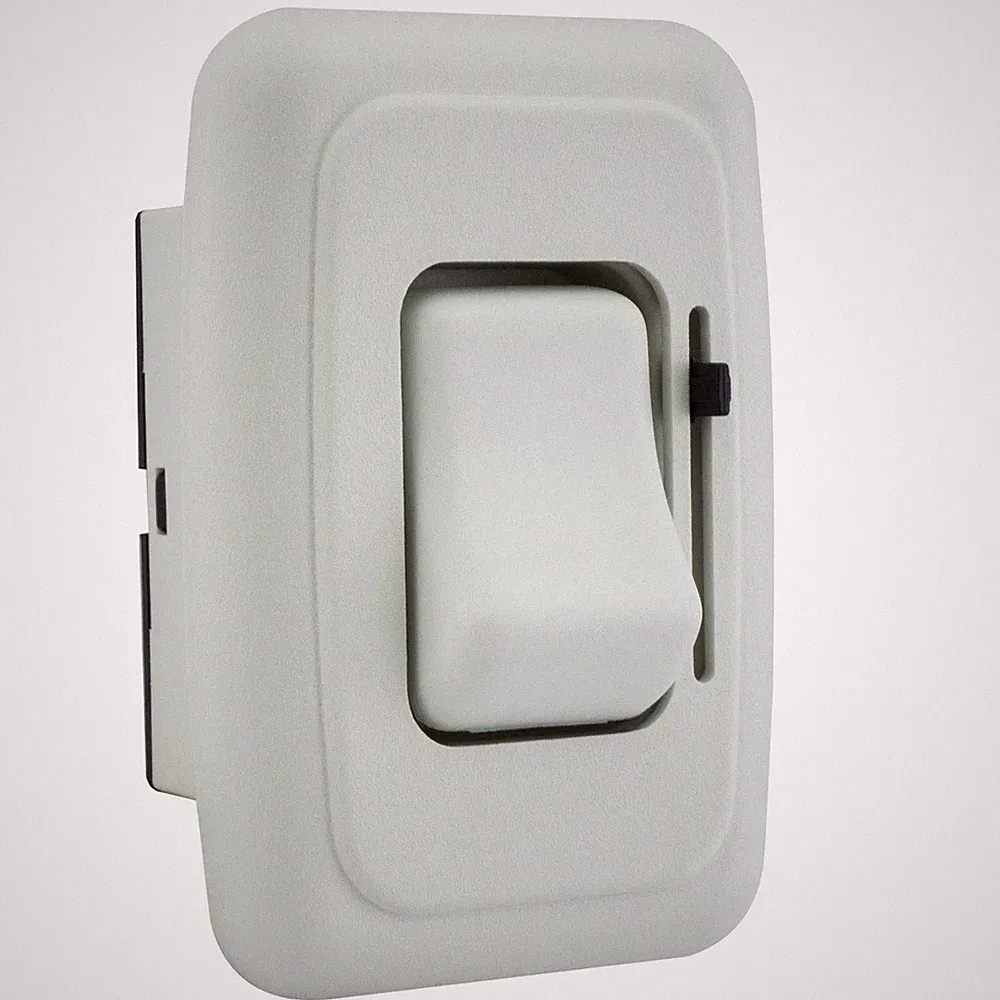 RV 12V DC Toggle Style Light Switch High Side Dimmer White Auto Trailer Boat